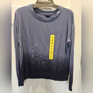 NWT! Splendid Dip Dye Sweater BLUE OMBRE size Small
